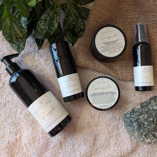 skinfulness hudpleje økologi cremer gurkemeje salve kollektionsbillede hudpleje